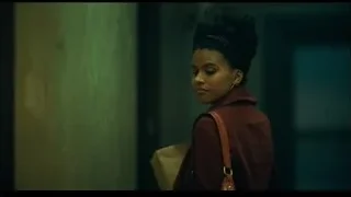 Woman peeking from behind door — Joker