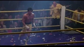 Man fighting in a boxing ring — Rocky III