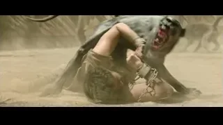 man surrounded by zombies — Gladiator 2