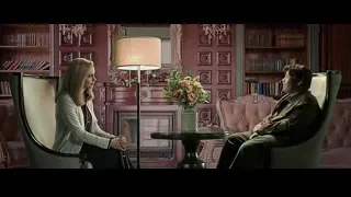man and woman conversing in living room — Spiderman: No Way Home