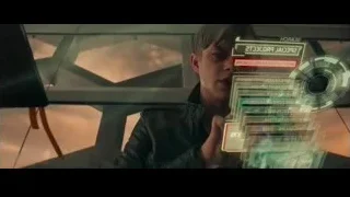 young man with futuristic screen special projects — The Amazing Spider Man 2