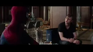 Miles Morales drinking whiskey — The Amazing Spider Man 2
