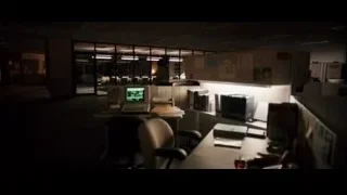 Empty office with cluttered desk — Jobs