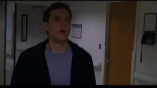 Man and woman in hospital room — Spider Man
