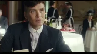 Man sitting at table in restaurant — Peaky Blinders