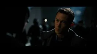 man in dark room deep in thought — Batman: The Dark Knight Rises