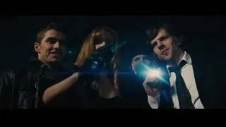 people in dark room with light saber — Now You See Me