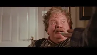 Elderly man with mustache holding cigar — Harry Potter and the Philosophers Stone