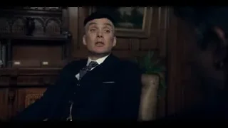 man in suit deep in thought by painting — Peaky Blinders