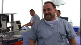 man in operating room with medical equipment — Breaking Bad