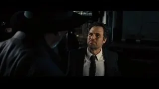 man in suit holding blue light — Now You See Me