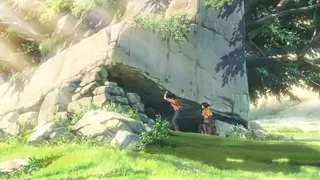 large rock formation in a natural landscape — Your Name