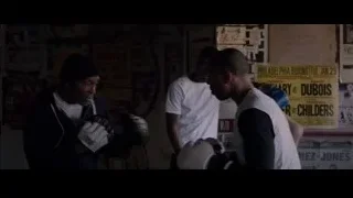 Men in boxing ring with gloves — Creed