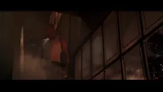 man in smoky room with ladder — Deadpool