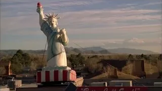 Statue of Liberty on top of building — Breaking Bad