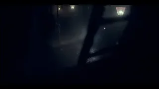 vintage car parked on dark street at night — Peaky Blinders
