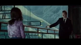 Man and girl by large window — Steve Jobs