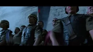 Roman soldiers in military uniforms — Gladiator