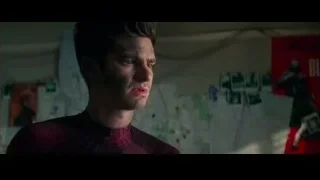 Miles Morales in suit in room with map — The Amazing Spider Man 2