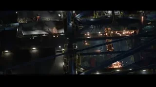 industrial area with metal beams — Iron Man 3