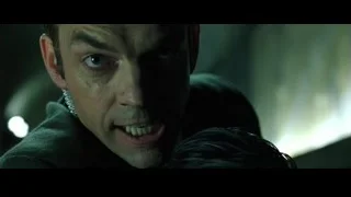 man's face with closed eyes — The Matrix
