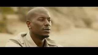Father holding son on a beach — Furious Seven