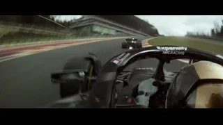 Formula One racing car on track — F1