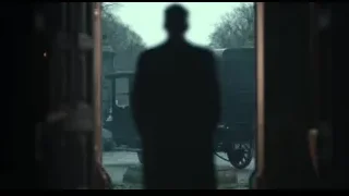 silhouette of man in suit in cemetery — Peaky Blinders