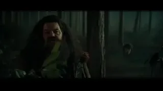 man deep in thought in dark forest — Harry Potter and the Goblet of Fire