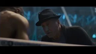 man in hat in boxing ring — Creed 2