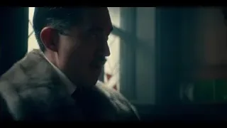 white sports car parked on road at night — Peaky Blinders