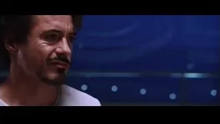 man on phone in tense situation — Iron Man