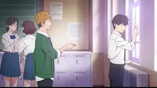 students standing in classroom by window — I Want To Eat Your Pancreas