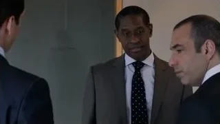 three men in suits in meeting — Suits