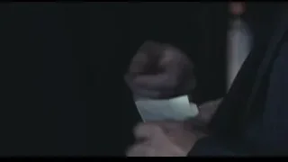 Person's hand holding handwritten note — Peaky Blinders
