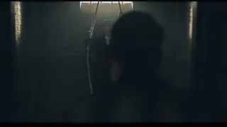 men in dark room with headphones — Peaky Blinders
