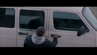 white van with open door — Creed