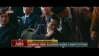 Man crying at Special Report event — The Dictator
