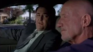 Two men sitting in car, looking out — Breaking Bad