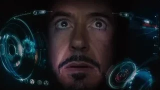 man's face in futuristic setting — The Avengers