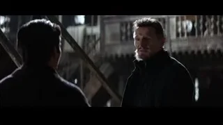 two men conversing in dimly lit room — Batman