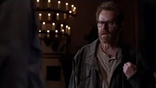 man with beard in dimly lit room — Breaking Bad