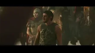 Man in leather vest with horses — Gladiator 2