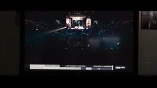 TV screen showing 'Who Will Win?' game — Southpaw