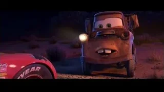 Mater truck in desert at night — Cars
