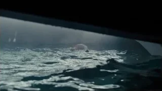 person swimming in water — Blade Runner 2049