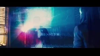 man and woman in futuristic room with screen — Now You See Me