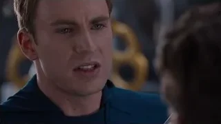 blonde man's face speaking seriously — The Avengers