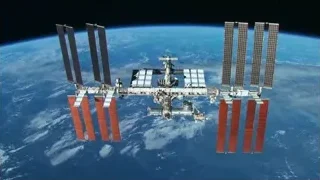 ISS in orbit around Earth — Elon Musk: Return to Space