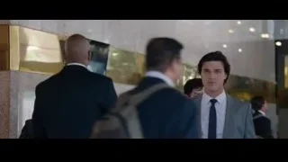two men by Lehman Brothers sign — The Big Short